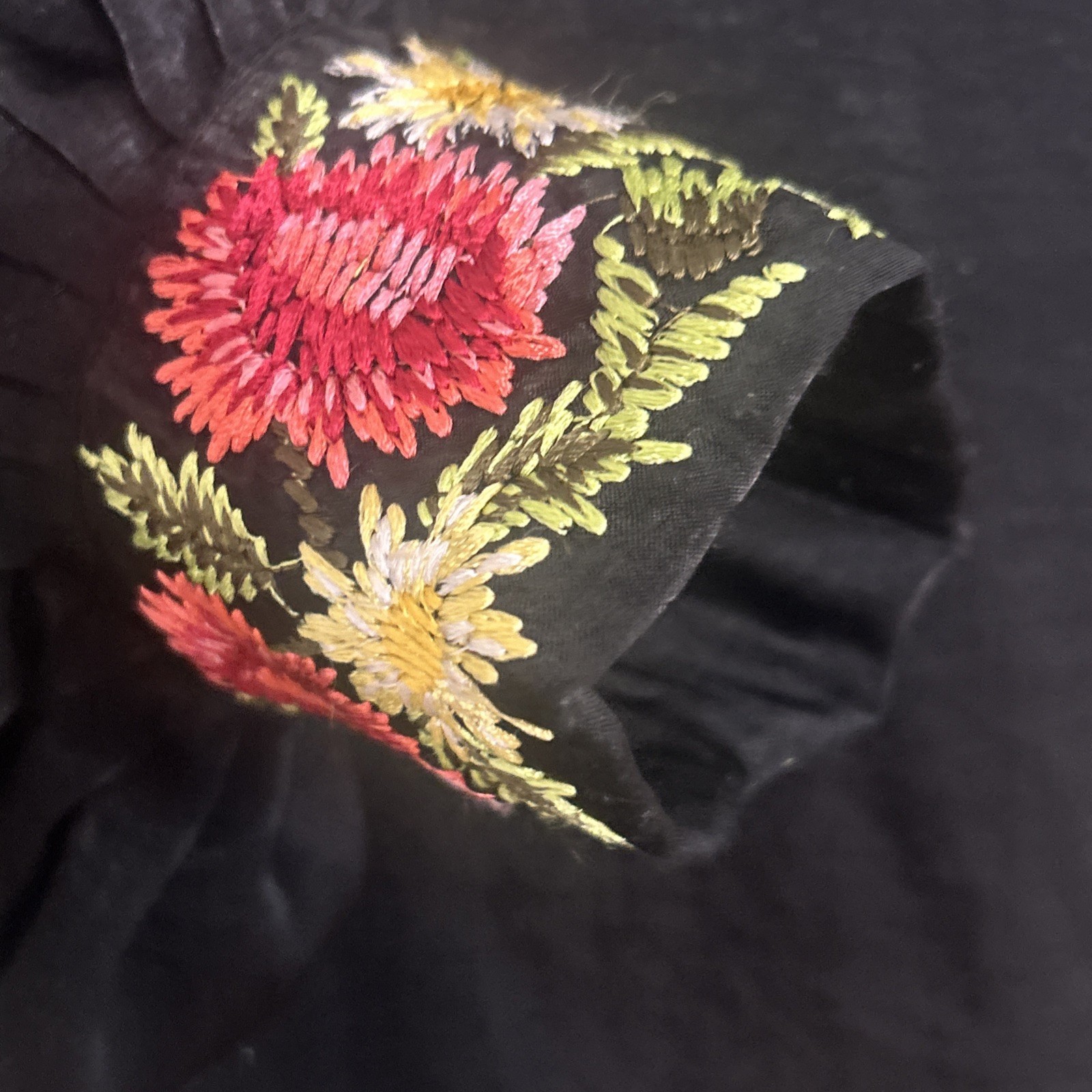 Free People Embroidered Blouse