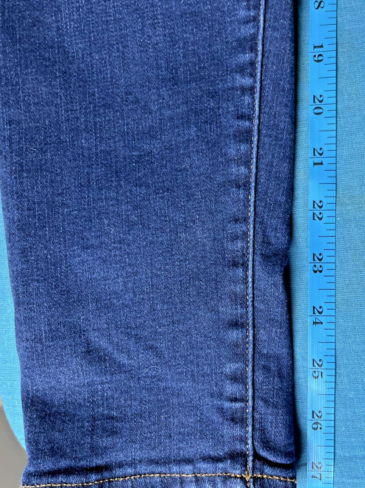 Madewell 10.5 Inch Mid Rise Skinny Jeans Womens 35 Dark Wash Stretch Denim