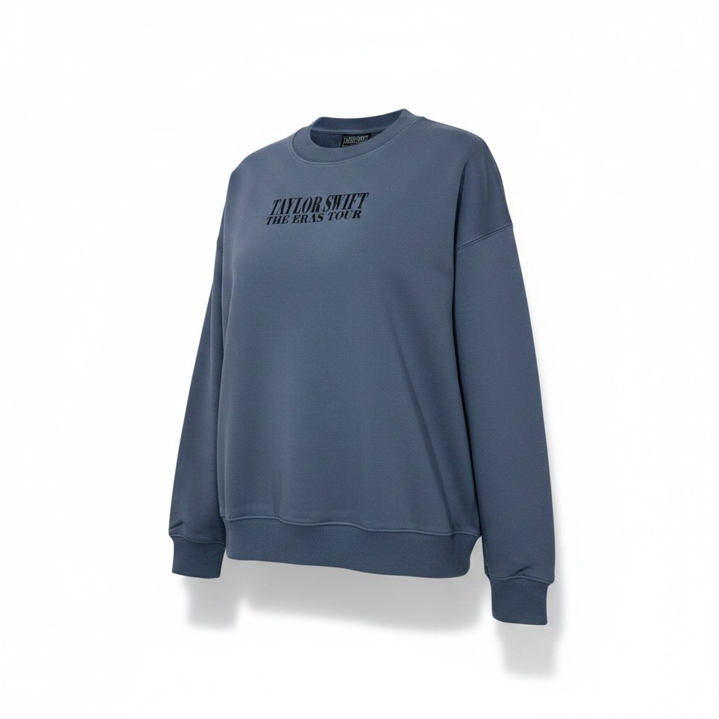 NWOT Taylor Swift Eras Tour 2023 2024 Blue Crewneck Official Merch