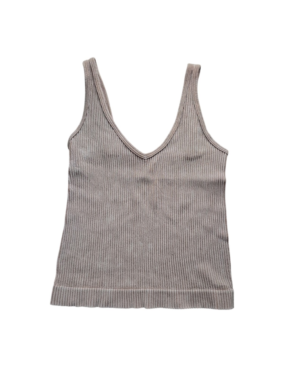 AuraWomen’s brown cop topS/MMade in China 92% Nylon, 8% spandex 2.3 oz