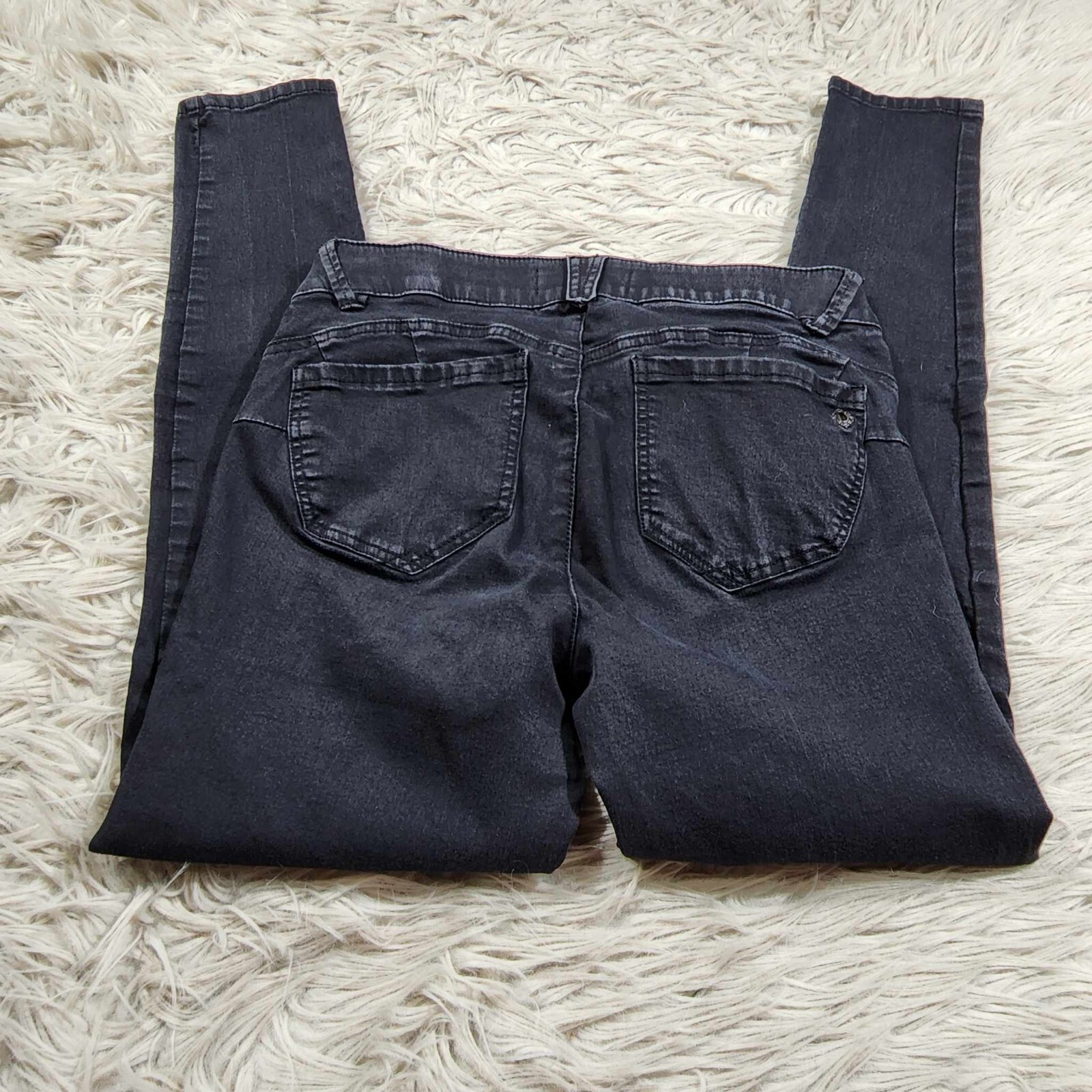 Democracy Jeans Women’s Size 10 Skinny Black Ab Solution Mid Rise Denim Pants