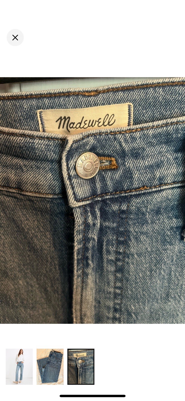 Madewell Perfect Vintage Jeans Size 31