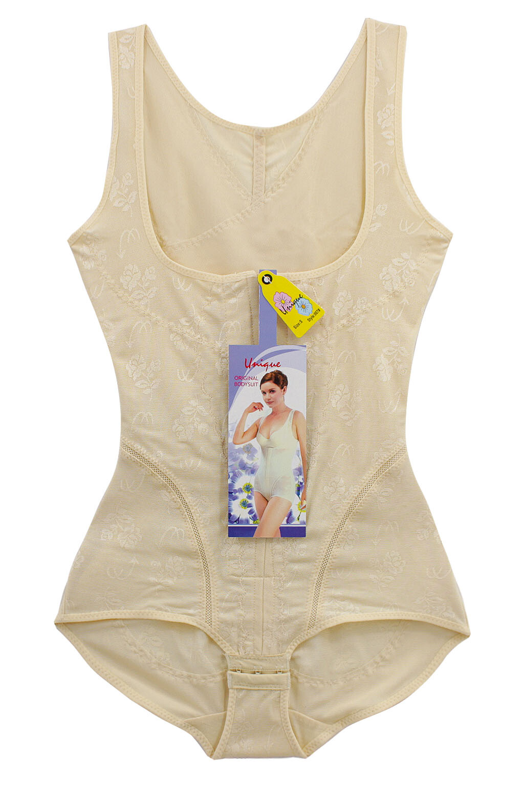 Full BodyShaper Waist Underbust Zipper Firm Control S M L XL 2XL 3XL 4XL 5XL 007