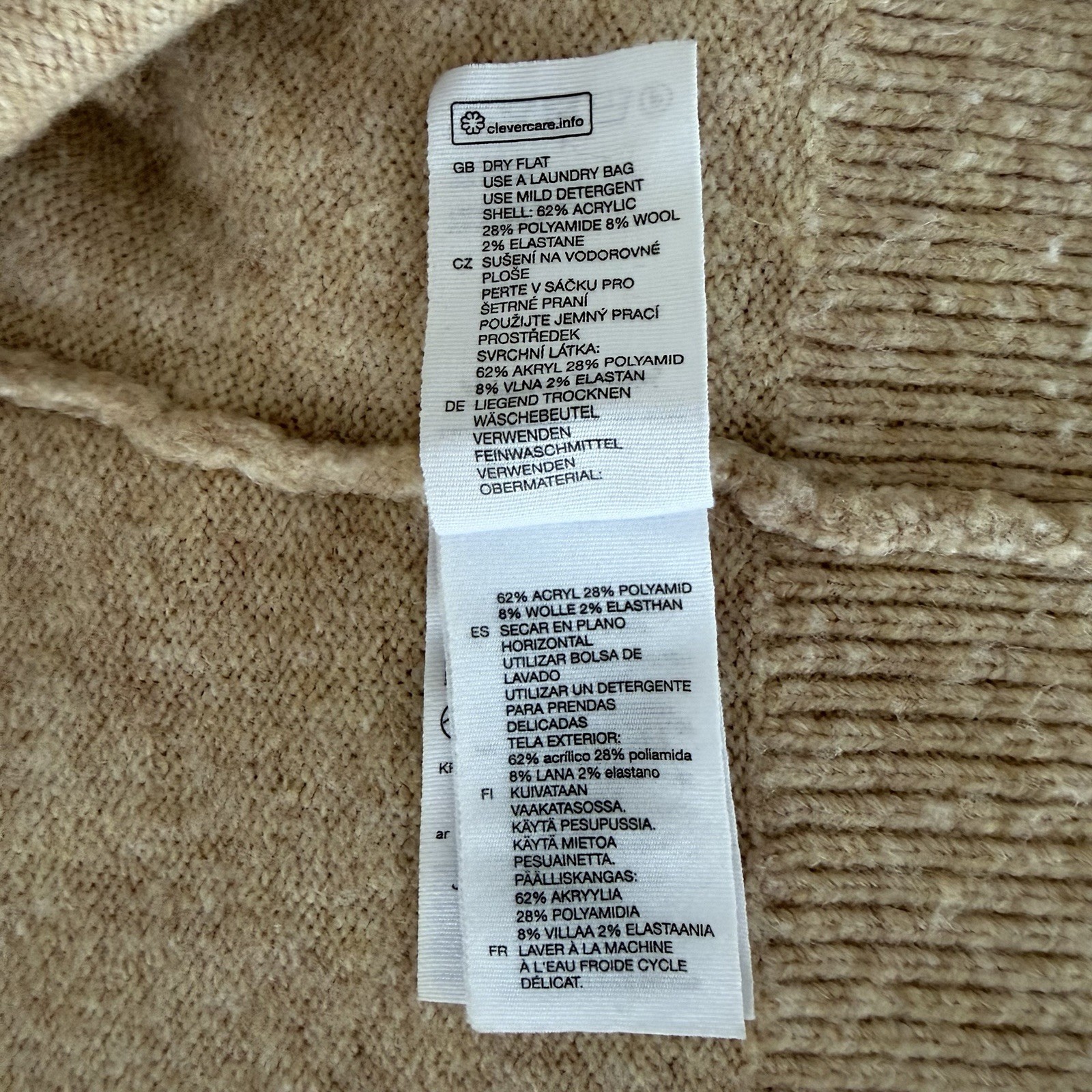 & Other Stories Knitted wrap cardigan, Small