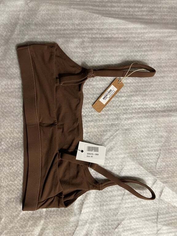 SKIMS Women’s Brown Bralette – XS BR- SCN- 2025 B60