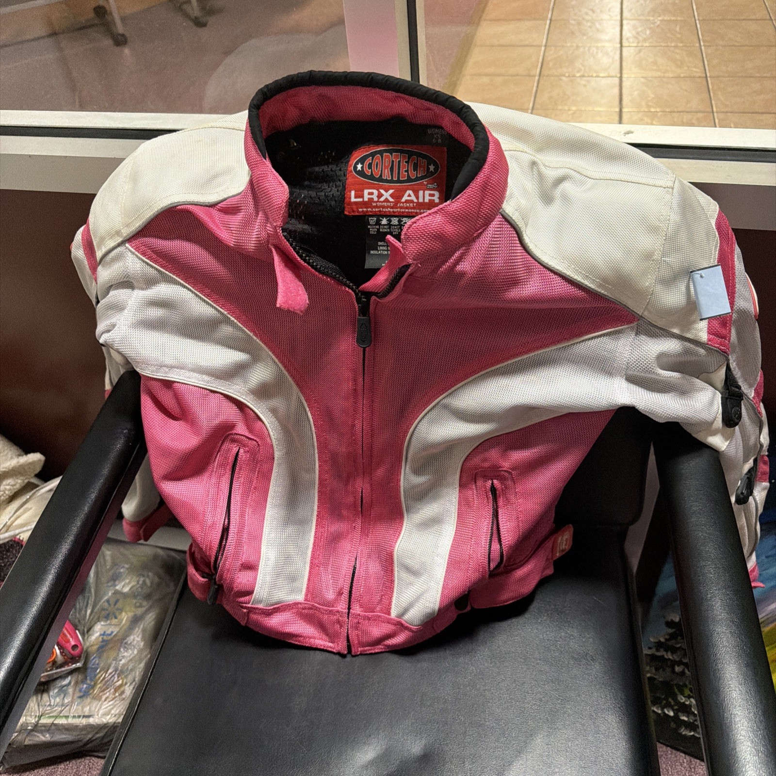 Cortech LRX Air Motorcycle Jacket Ladies Size XS