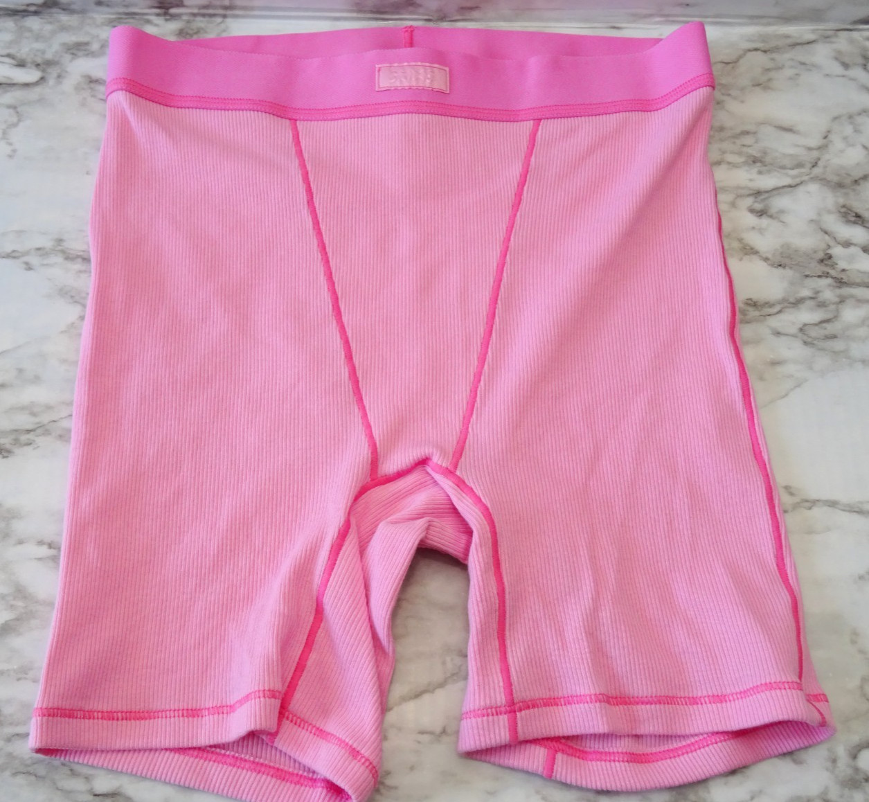 Skims# Women’s Cotton Rib Boxer 1-Pack Panties US Size S