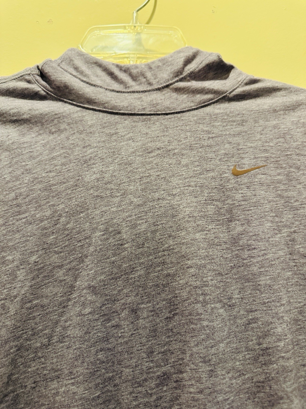 Nike Women’s Dri-Fit Running Long-Sleeve Heather Purple Hoodie Pullover S Active