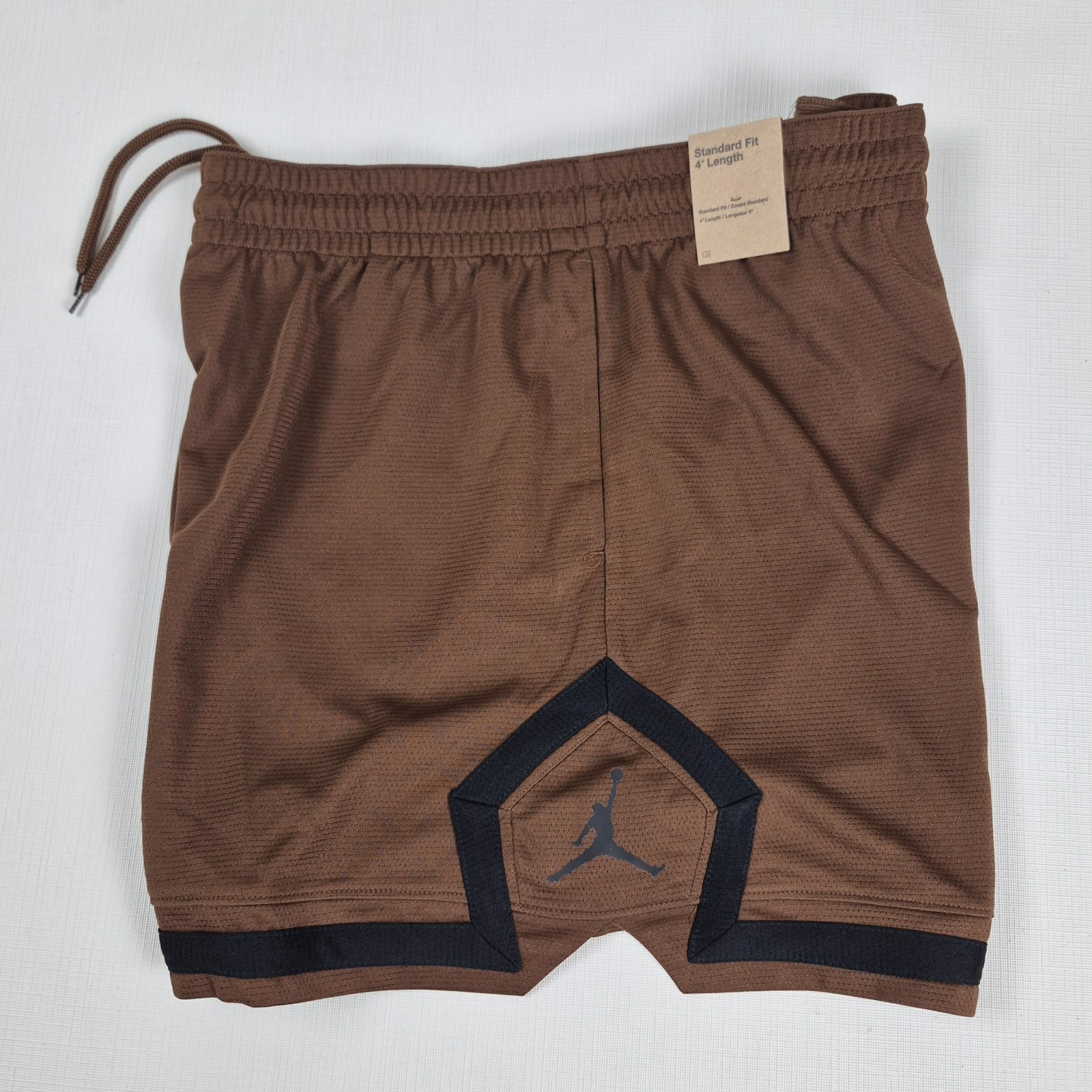 Jordan Diamond Mesh Basketball Shorts Mocha Brown FN5134-259 Women’s X-Large NWT