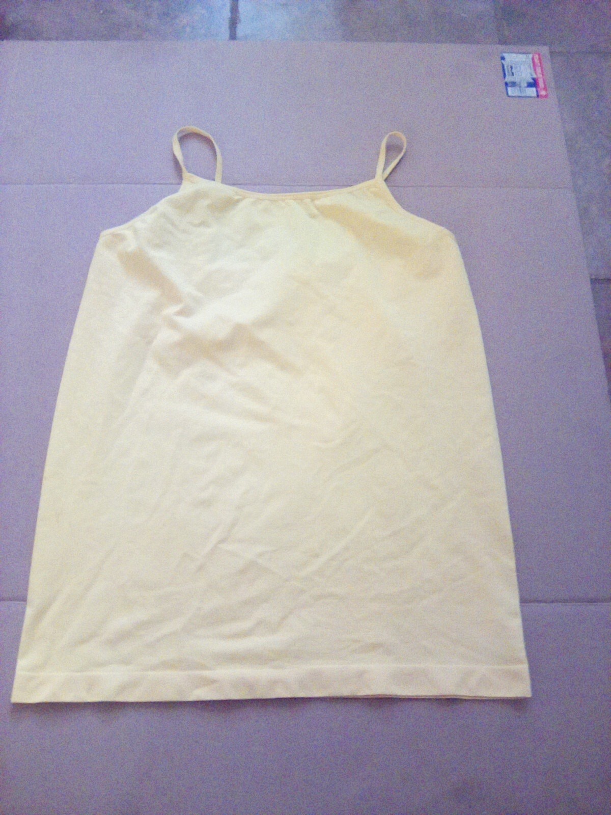 Women’s Tank Top Zenana Brand Size 2X/3X Adjustable Straps 92% Nylon 8% Spandex.
