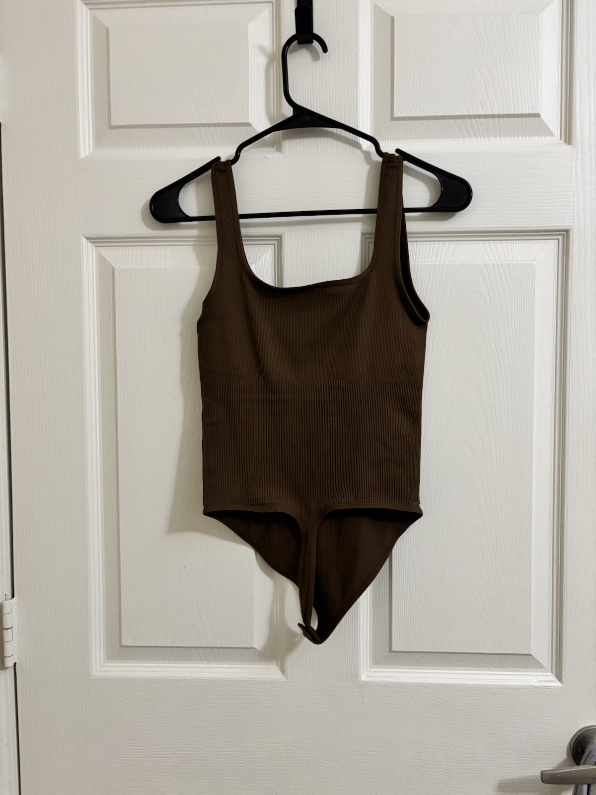 No Boundaries Brown Bodysuit Women’s M Regular Stretch Mild Compression Wireless