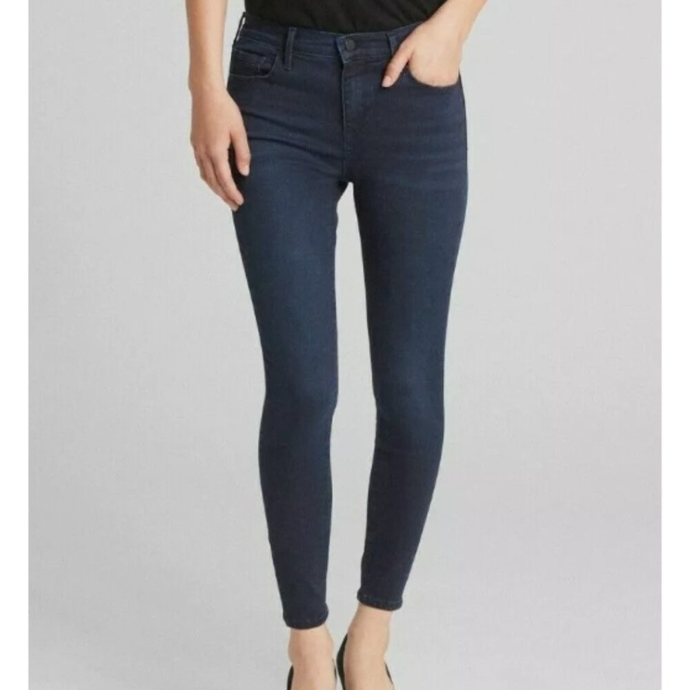 GAP Women’s Rinse Wash Premium 1969 Denim True Sculpt Skinny Jeans Sz 32 Short