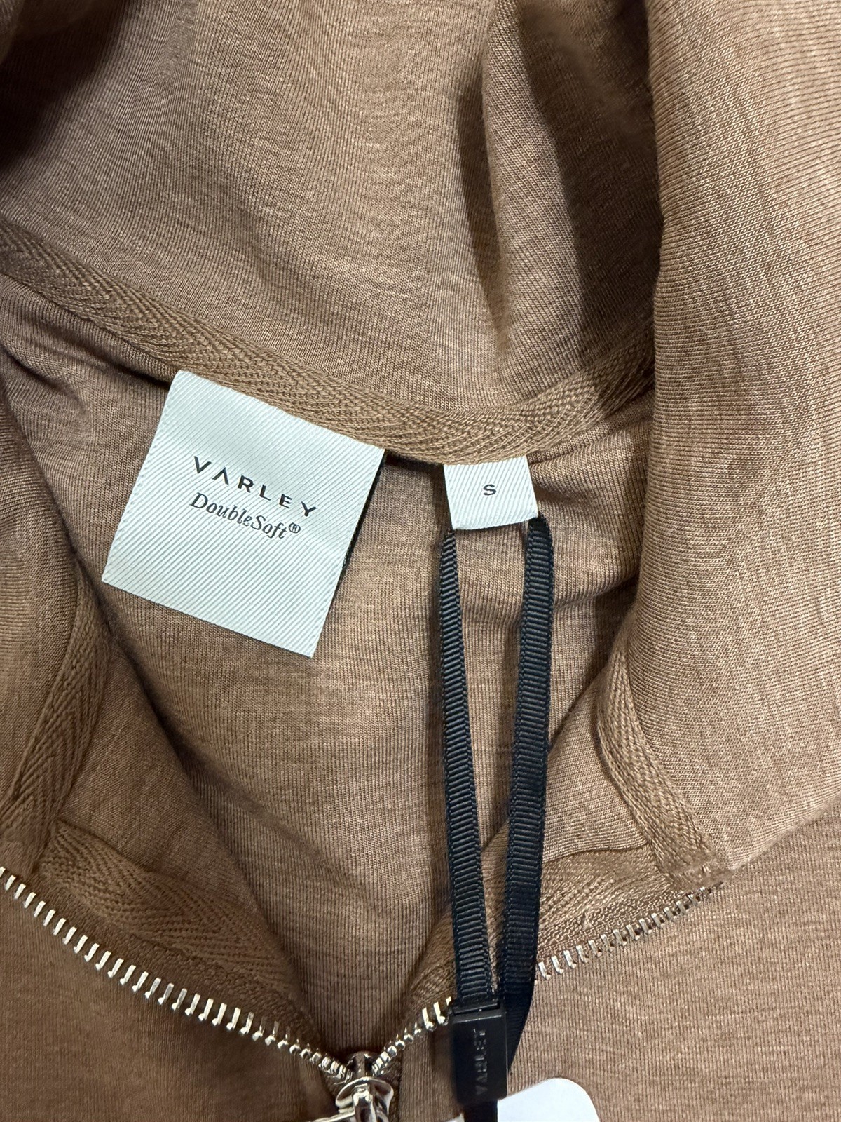 NWT VARLEY Double Soft The Wide Leg Pant & Tyde Zip-Through Sweat Sz Small