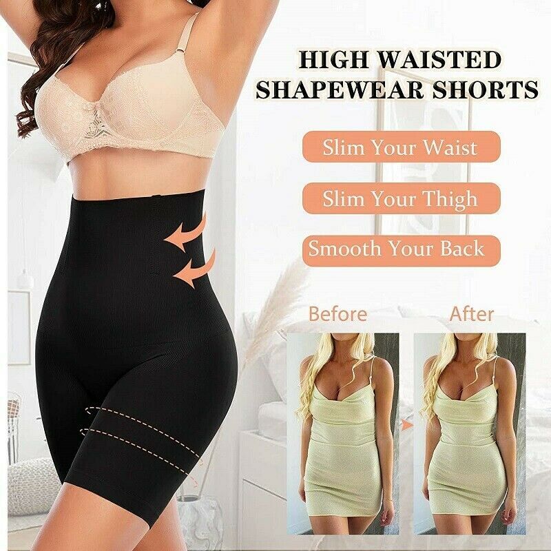 Shapermint Stretchable High Waist Shapewear -Tummy Control with 4 Steel Bones