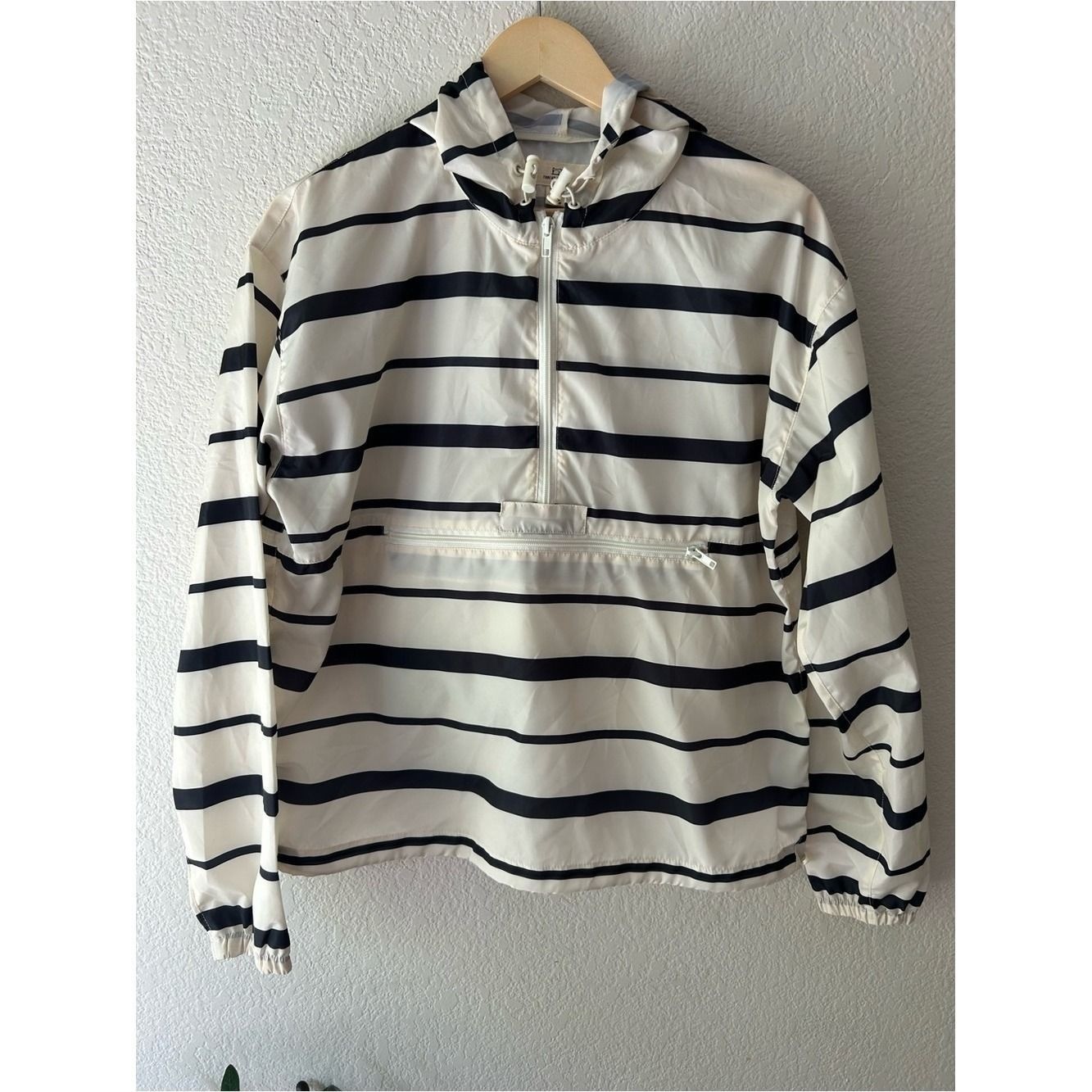 Harbor Weekend | Thread & Supply Striped Windbreaker | Coastal Anorak Jacket