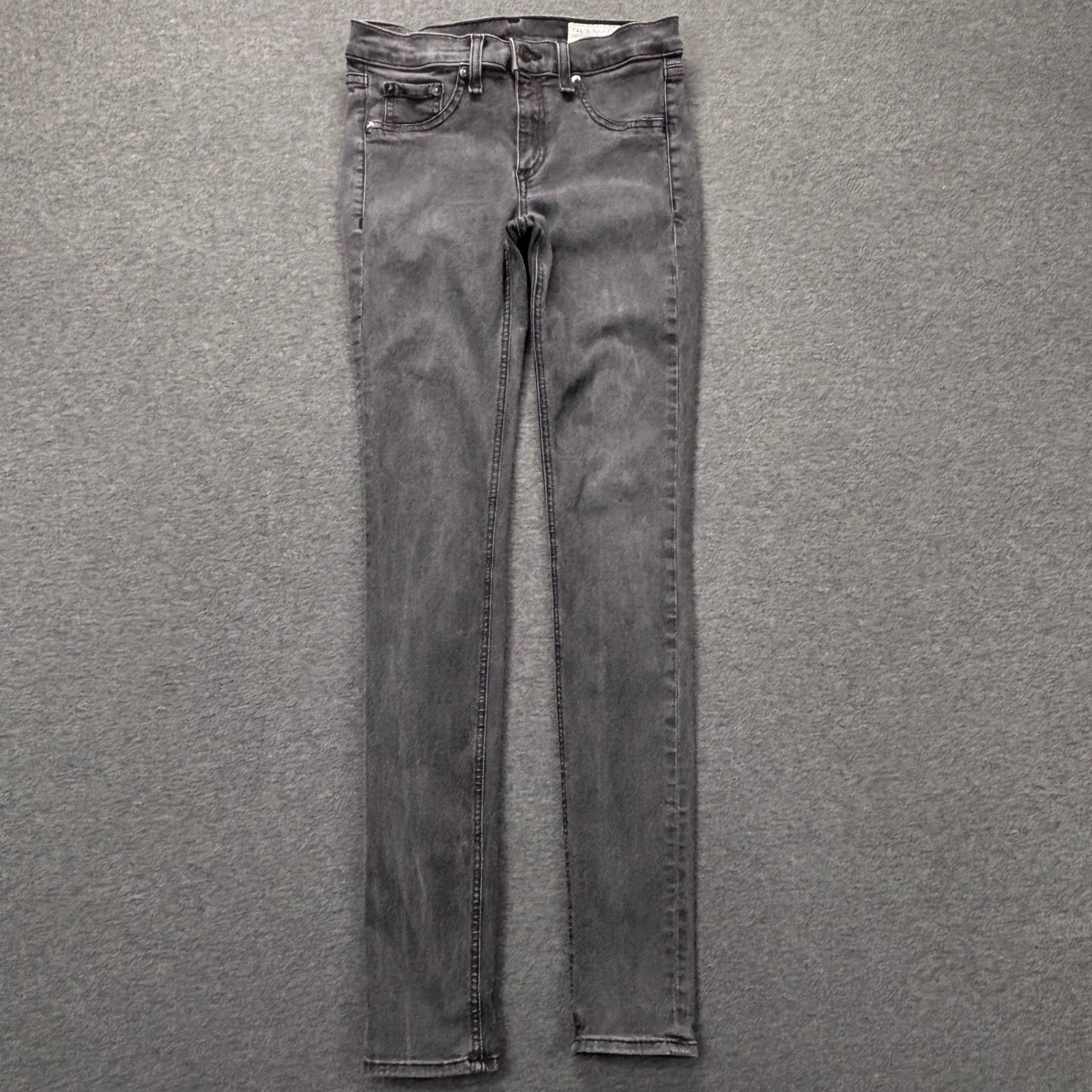Rag and Bone Jeans Womens 27 Legging Skinny Night Stretch Zip Fly Slim Denim