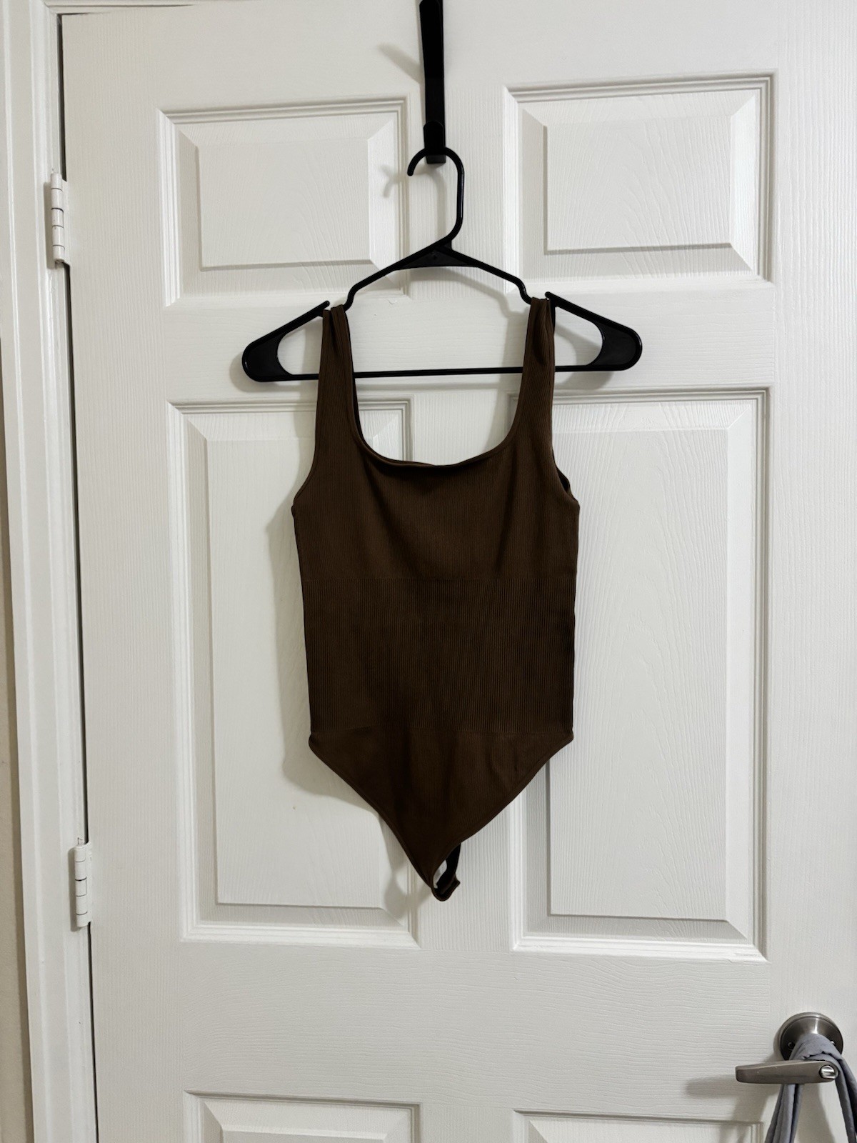 No Boundaries Brown Bodysuit Women’s M Regular Stretch Mild Compression Wireless