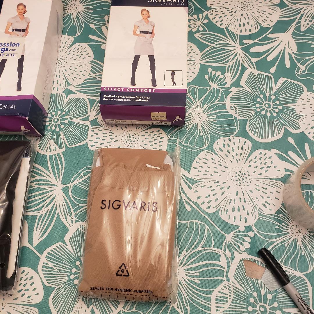 Sigvaris 863P Comfort Opaque CT Panty Hose 30-40 Compression Pick Size & Color