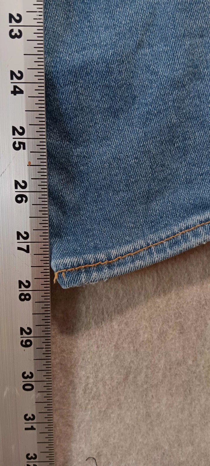 Women’s True Religion Jeans Jennie Curvy High Rise Super Skinny Sz 33 Stretch