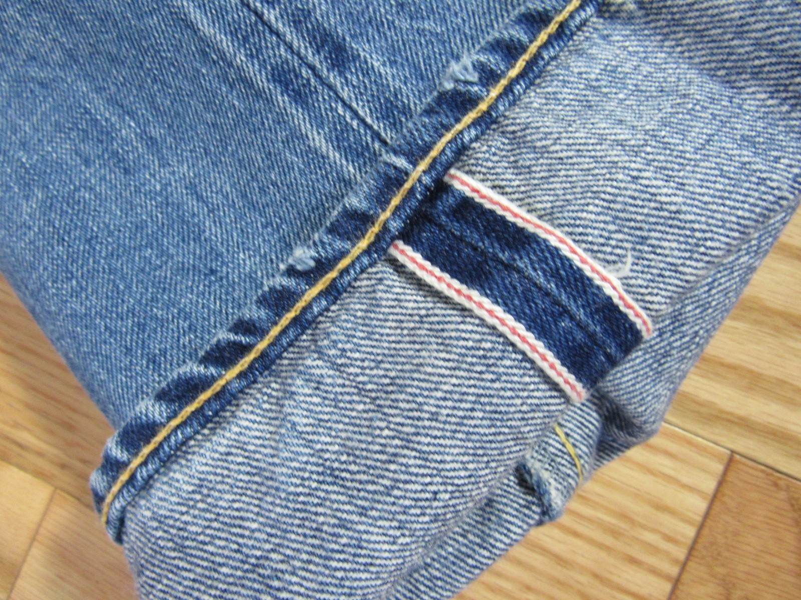 Chimala $506 13.5 oz Selvedge Straight Cut Jeans 27