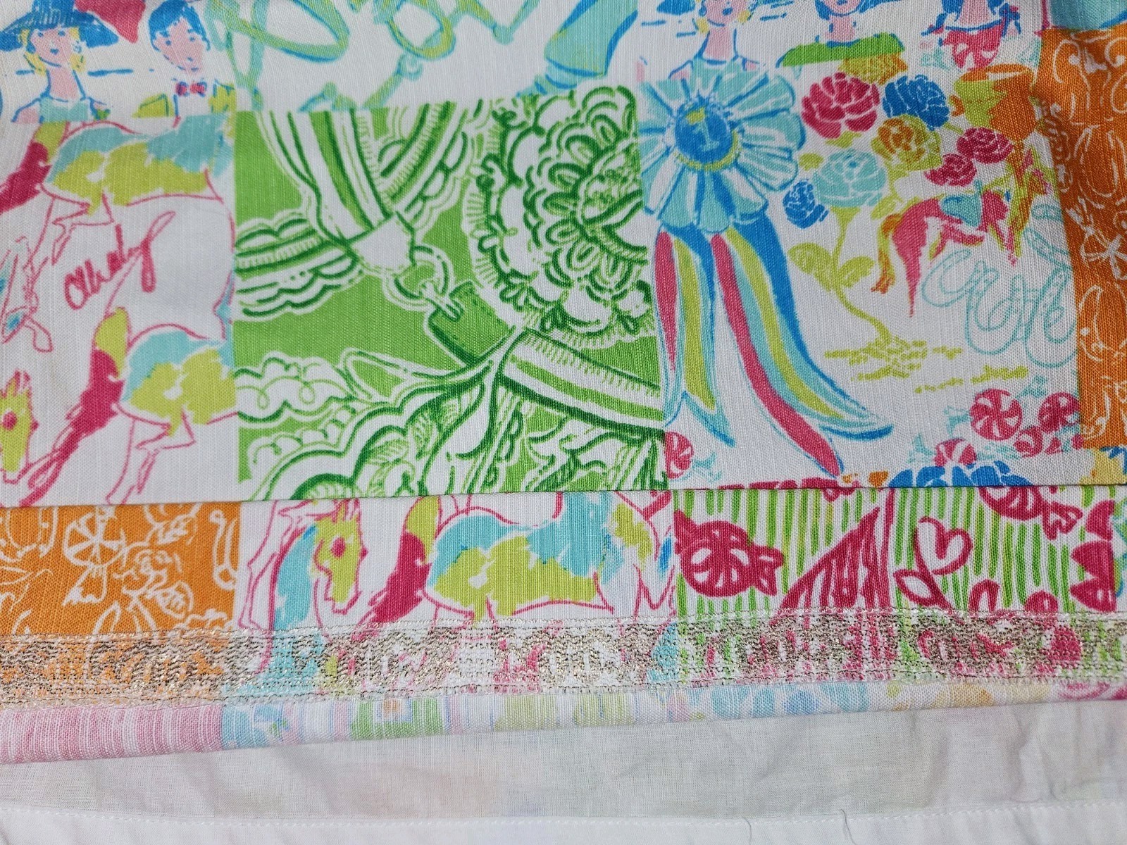 Lilly Pulitzer ORIGINALS Carson’s Grandstand Patch DERBY WORTH SHIFT DRESS 14