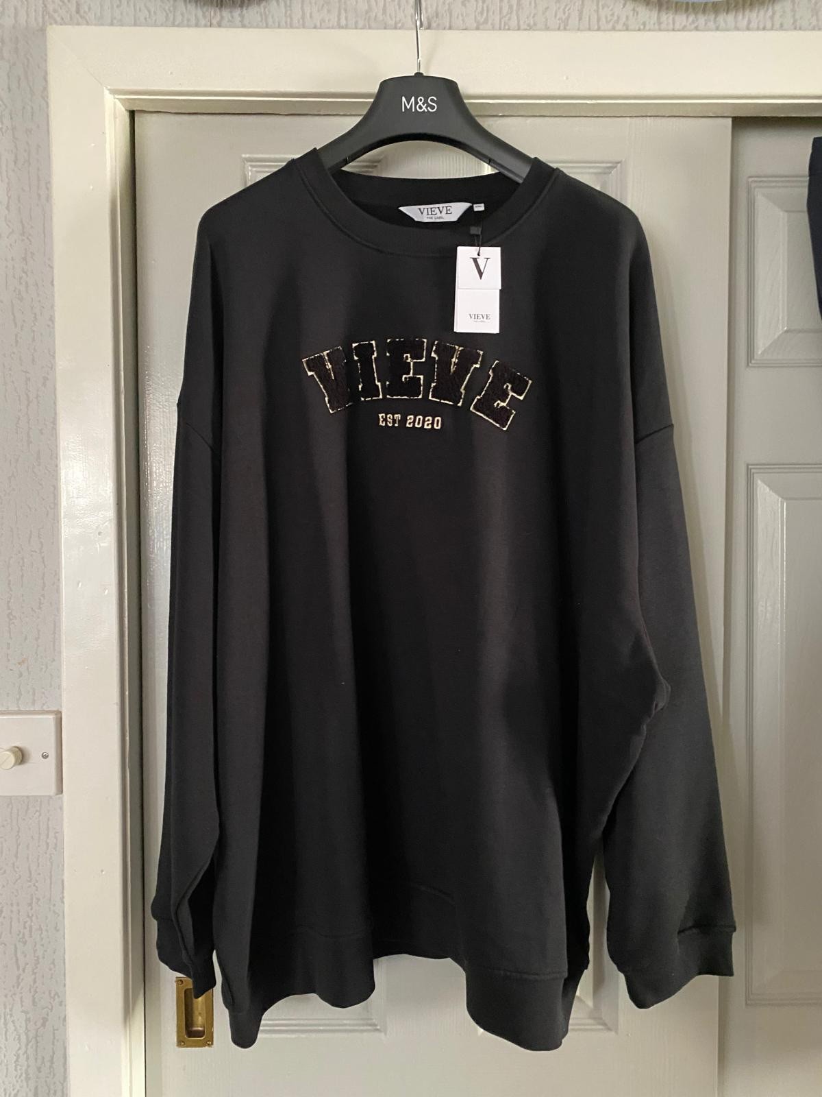 Vieve Jumper – Black – Size XXL – New with Tags