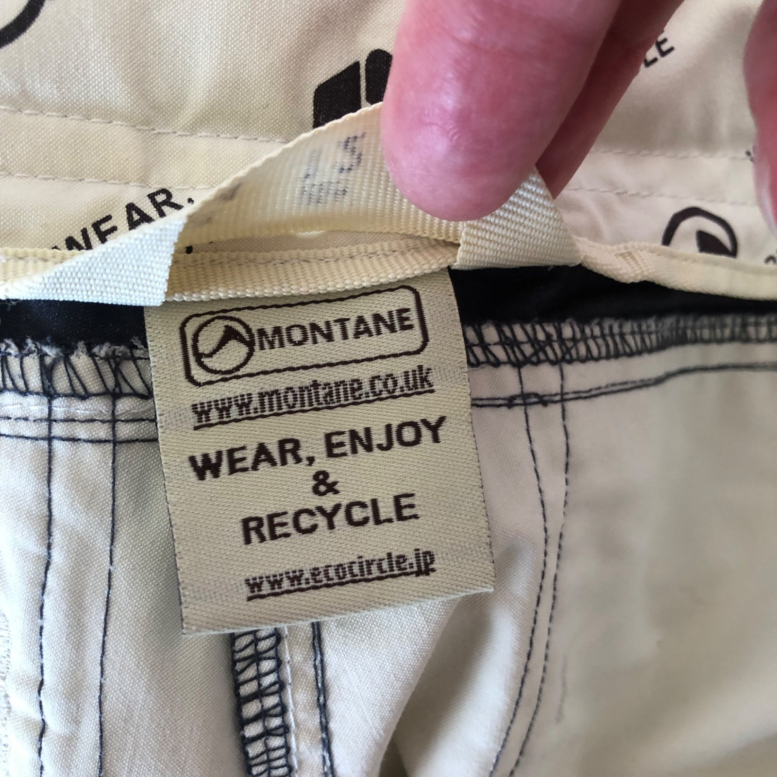 Montane Hiking Trousers Womens UK 14 Grey Straight Leg Walking Outdoor Light