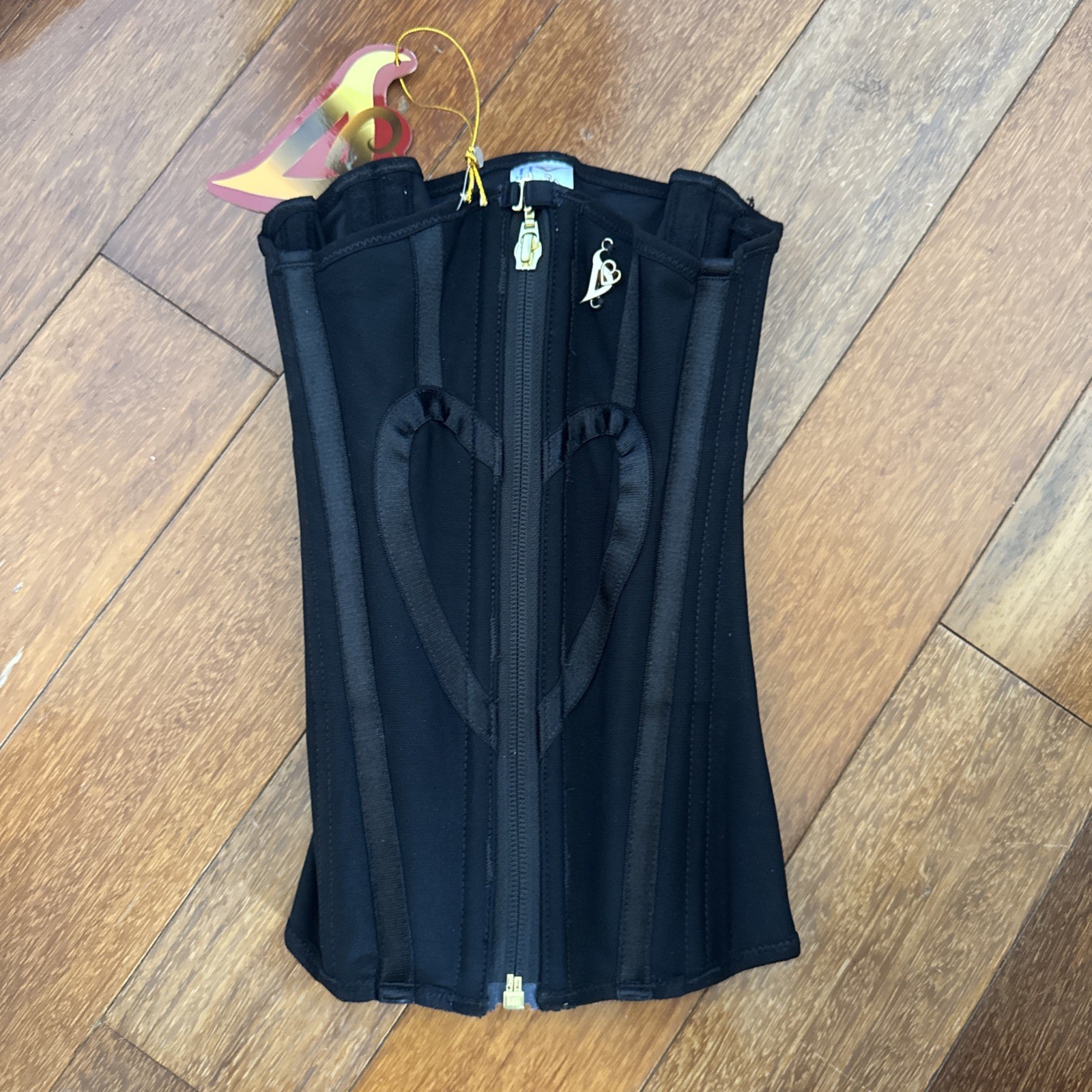 NWT Daus x Contour Goddess Valentine Edition Waist Trainer Black Size 3XS