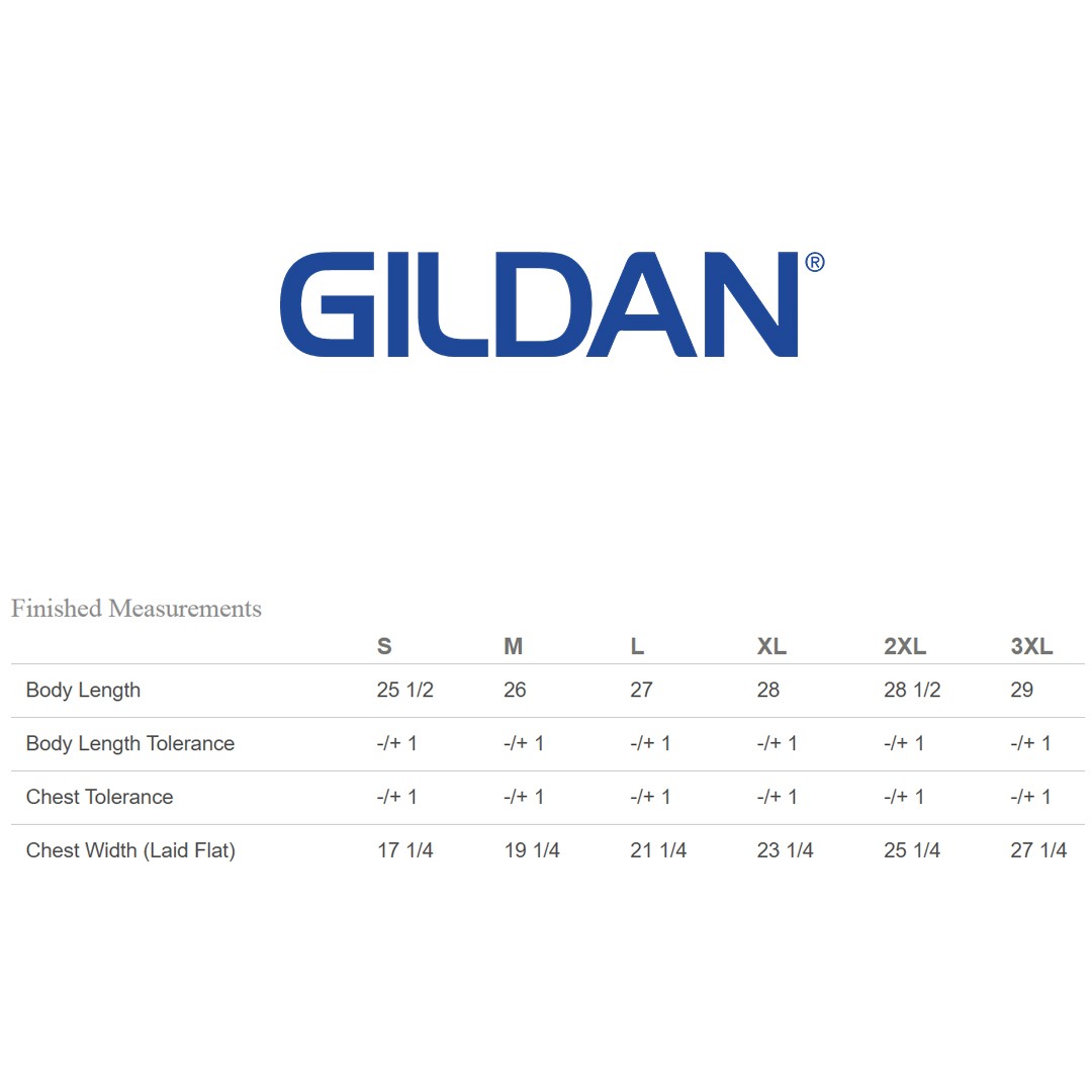 Gildan Women’s Heavy Cotton Short Sleeve Crew Neck Plain Stylish T-Shirt – 5000L