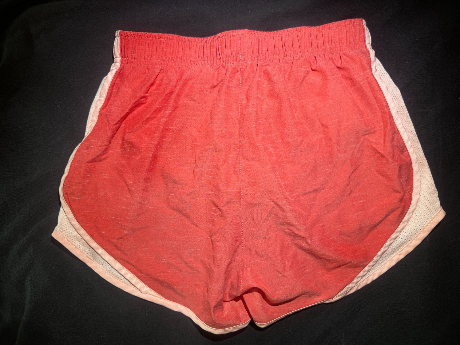 Nike Womens Tempo Track Running Shorts Pink Coral Dri Fit Size S Small