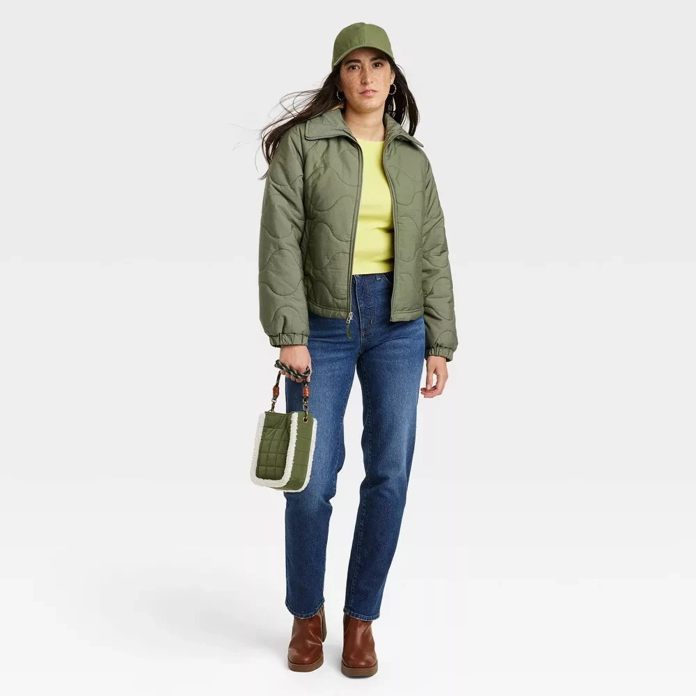 Women Quilted Jacket – Universal Thread