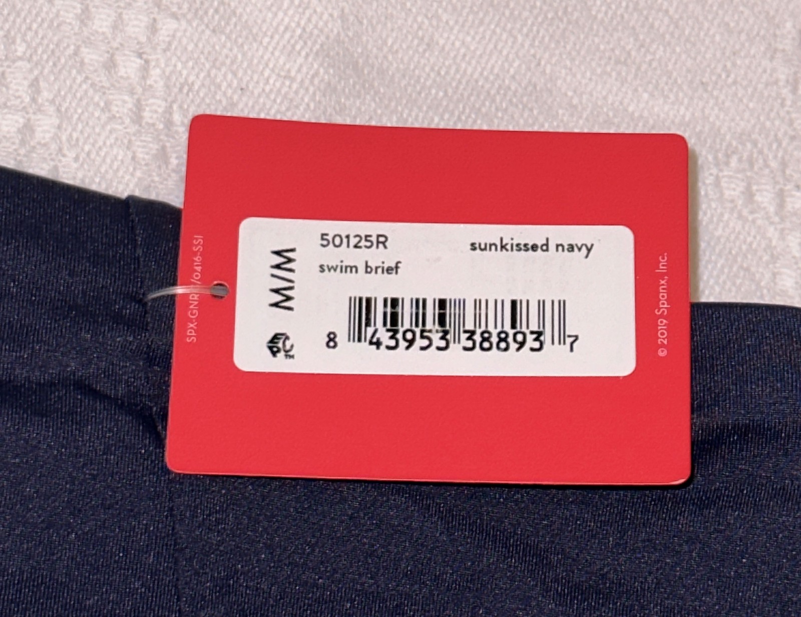 SPANX Sunkissed Navy Blue Classic Brief Swim Bottoms Womens Sz XS S M L XL 2X 3X
