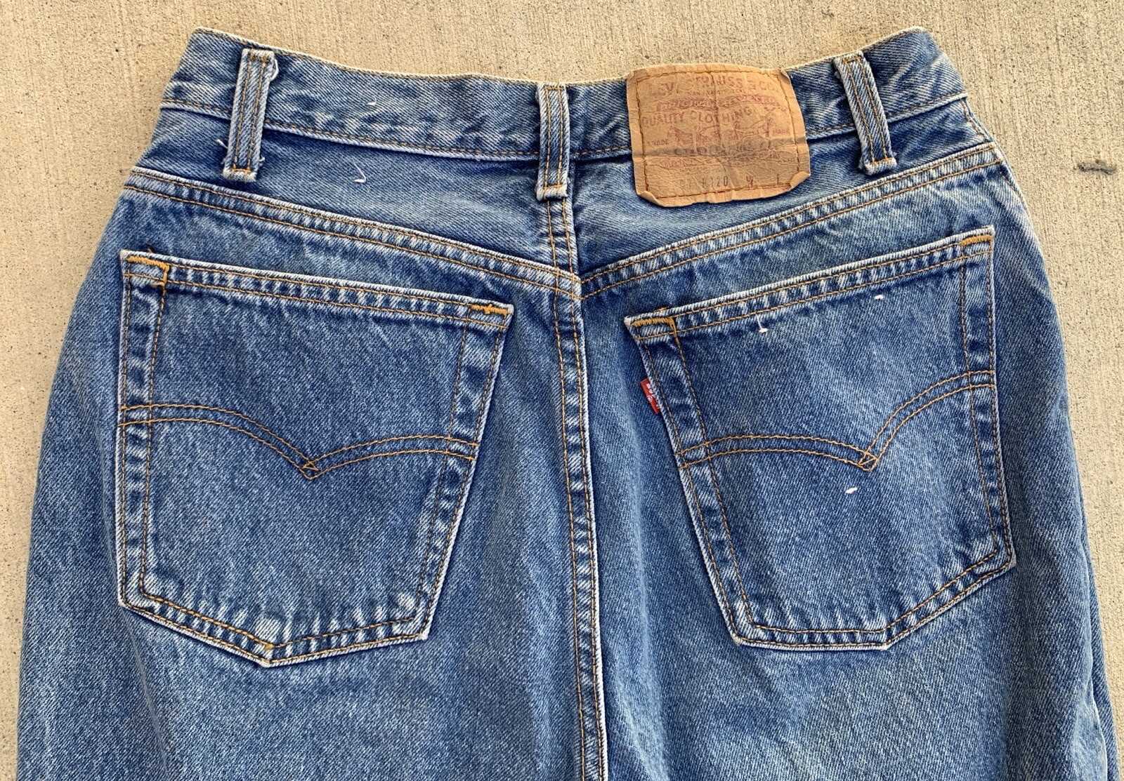 Vintage Levis 501 Jeans Juniors For Her Size 13 29.5 in Waist 29 in Inseam