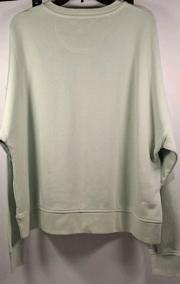 Carhartt TS6182 W-XL Loose Fit Midweight French Terry Henley Sweatshirt, Green