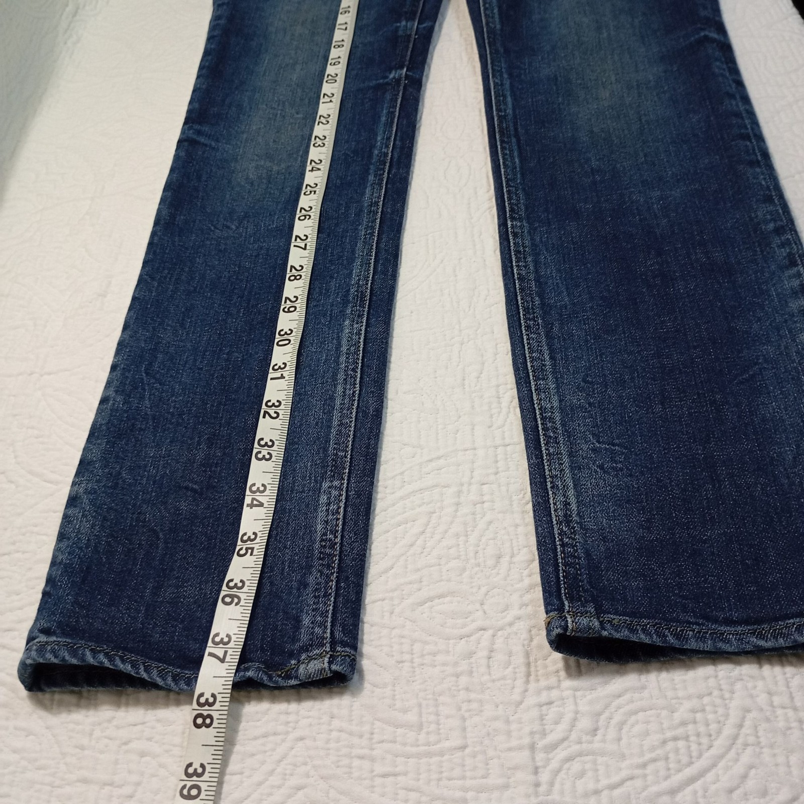 Chevignon Skinny Jeans Sz 10 Women Blue Stretch 99% Cotton 1% Elastane Classic