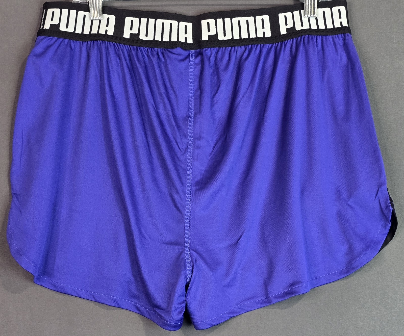 Puma DryCell women running training shorts Gym Workout athletic bottoms Size L
