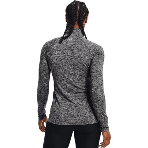 Under Armour Womens Heat Gear 1/2 Zip Athletic Workout Top Size M