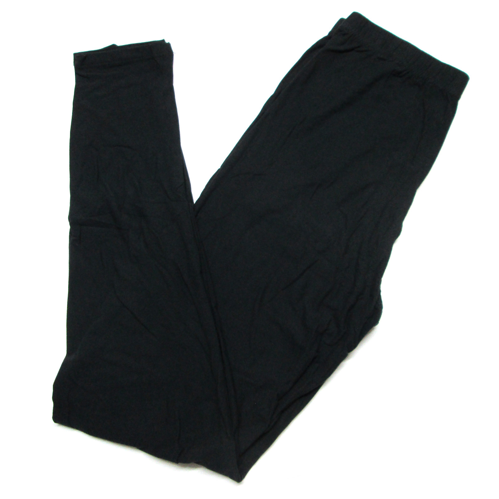 Buttery Soft Long Leggings Solid Plain Butter Womens Stretch Tall Curvy OS TC