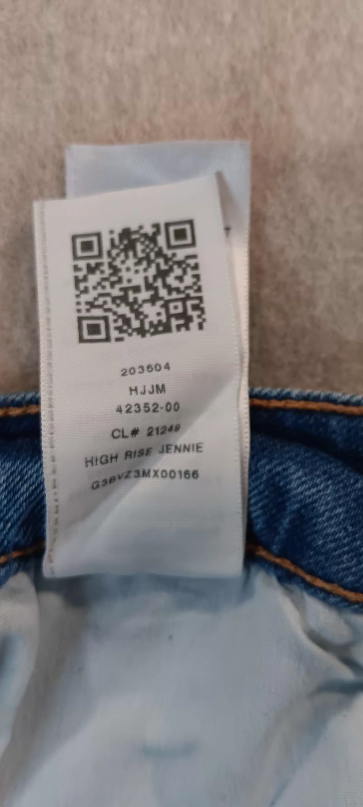 Women’s True Religion Jeans Jennie Curvy High Rise Super Skinny Sz 33 Stretch