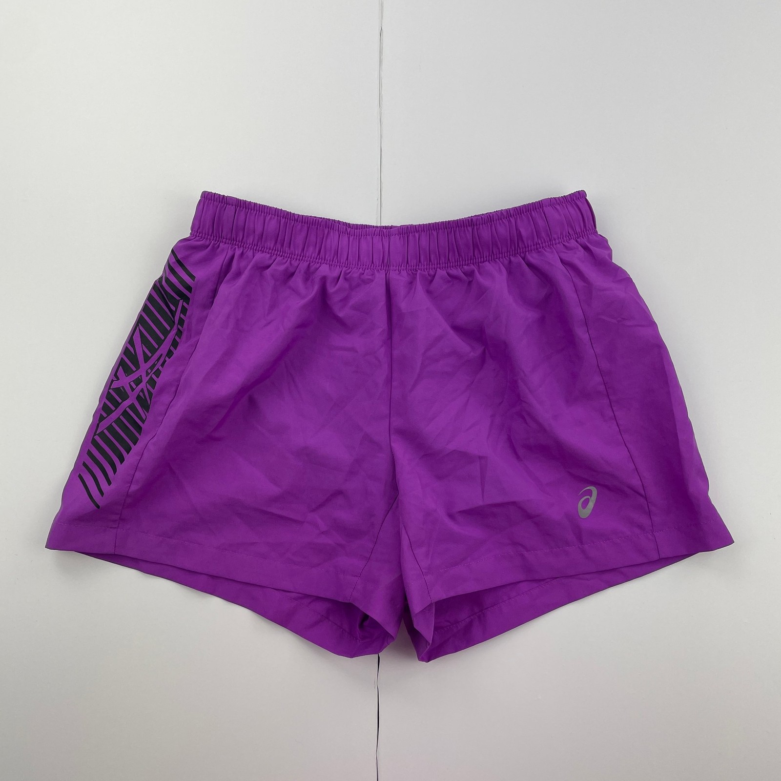 ASICS Activewear Shorts XS Purple Women’s 100% Polyester Lightweight Running
