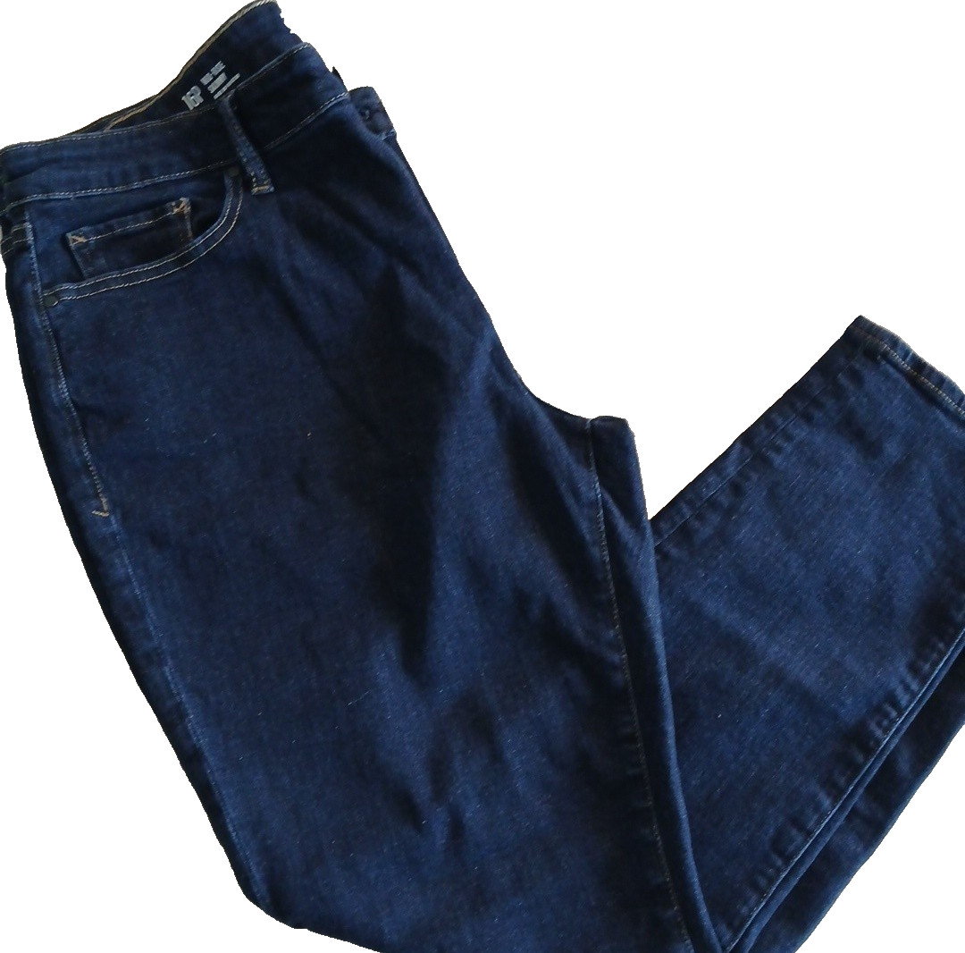 ANA A NEW APPROACH MID RISE SKINNY STRAIGHT LEG JEANS IN WOMEN’S SZ 16P