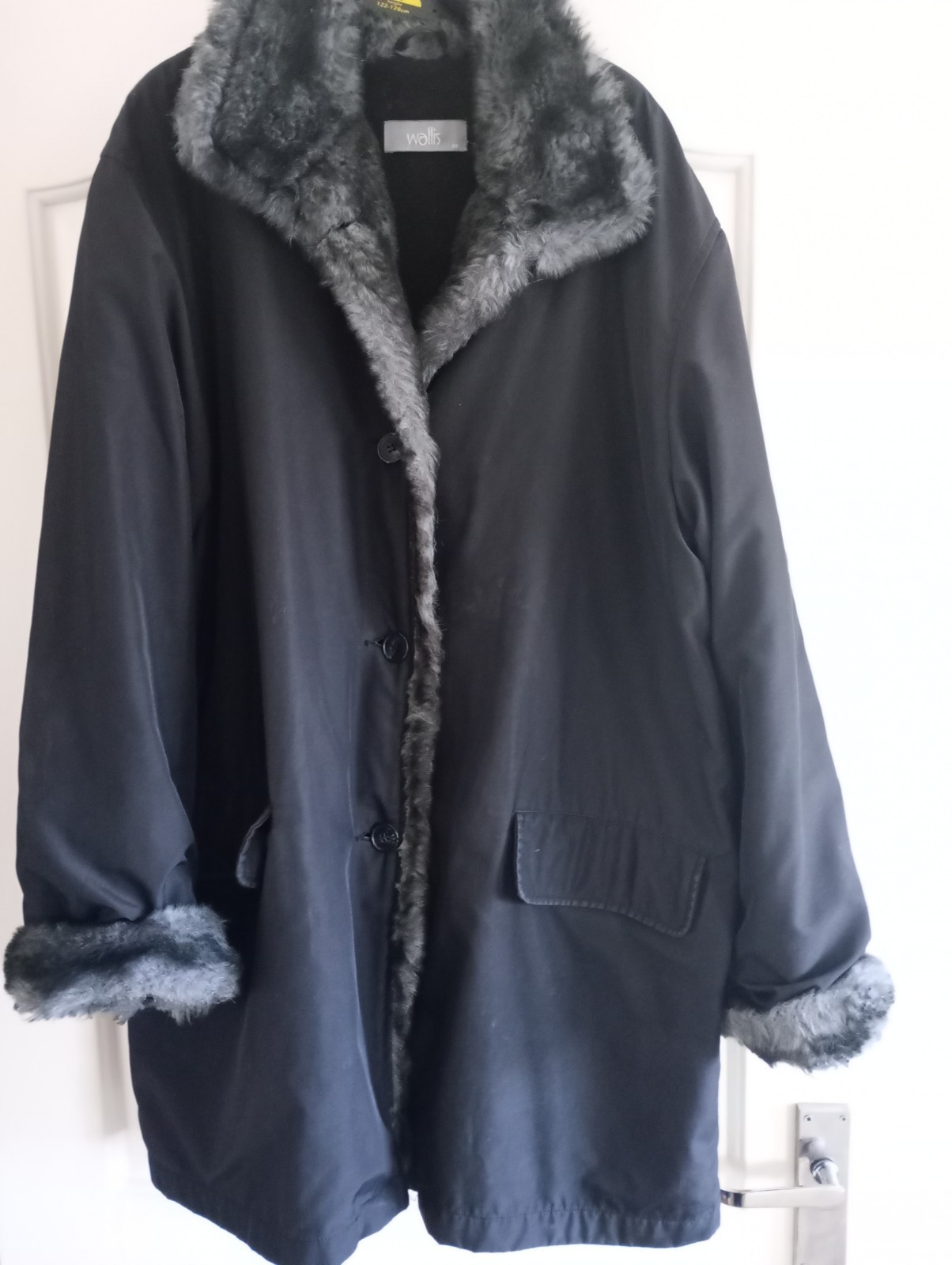 Wallis Black Size 14 polyester Dry clean Only