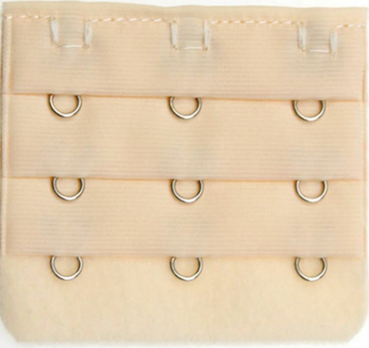 Bra Extender 3 Hook With or Without Elastic – US Seller – USA Ships Free