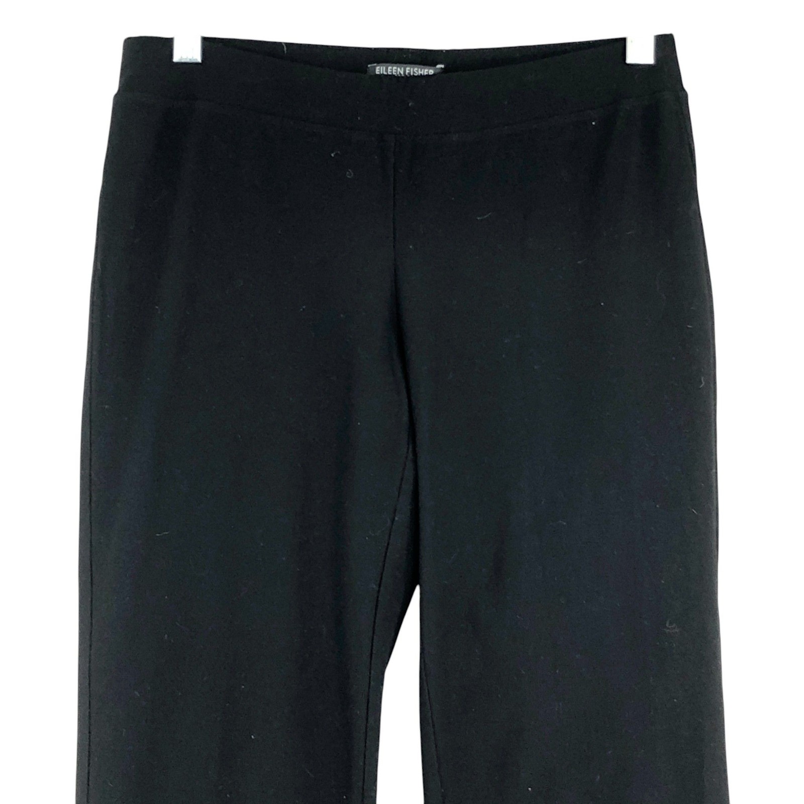 EILEEN FISHER Pants Womens PP Petite Black Stretch Viscose Nylon Spandex Ankle