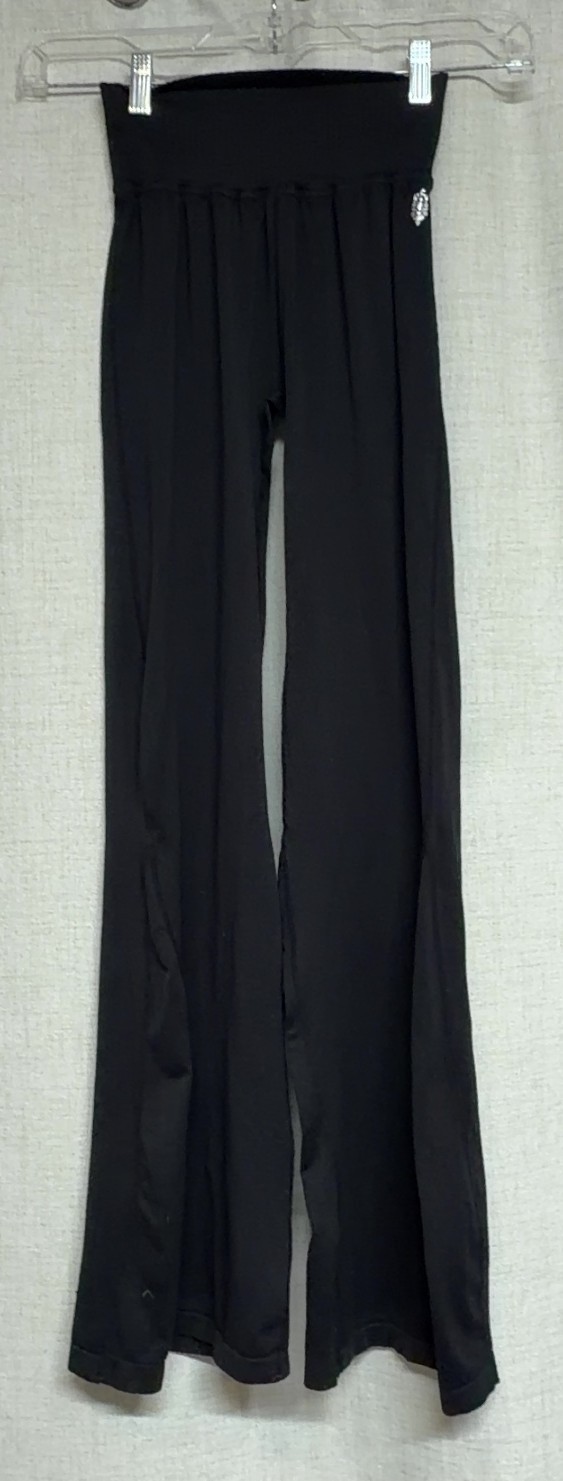 FREE PEOPLE MOVEMENT Black Flare Yoga Leggings Bell Bottoms sz M/L