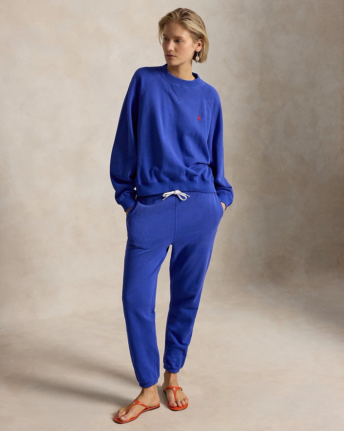 Polo Ralph Lauren Lightweight Drawstring Tracksuit Bottom Gala Blue Size M