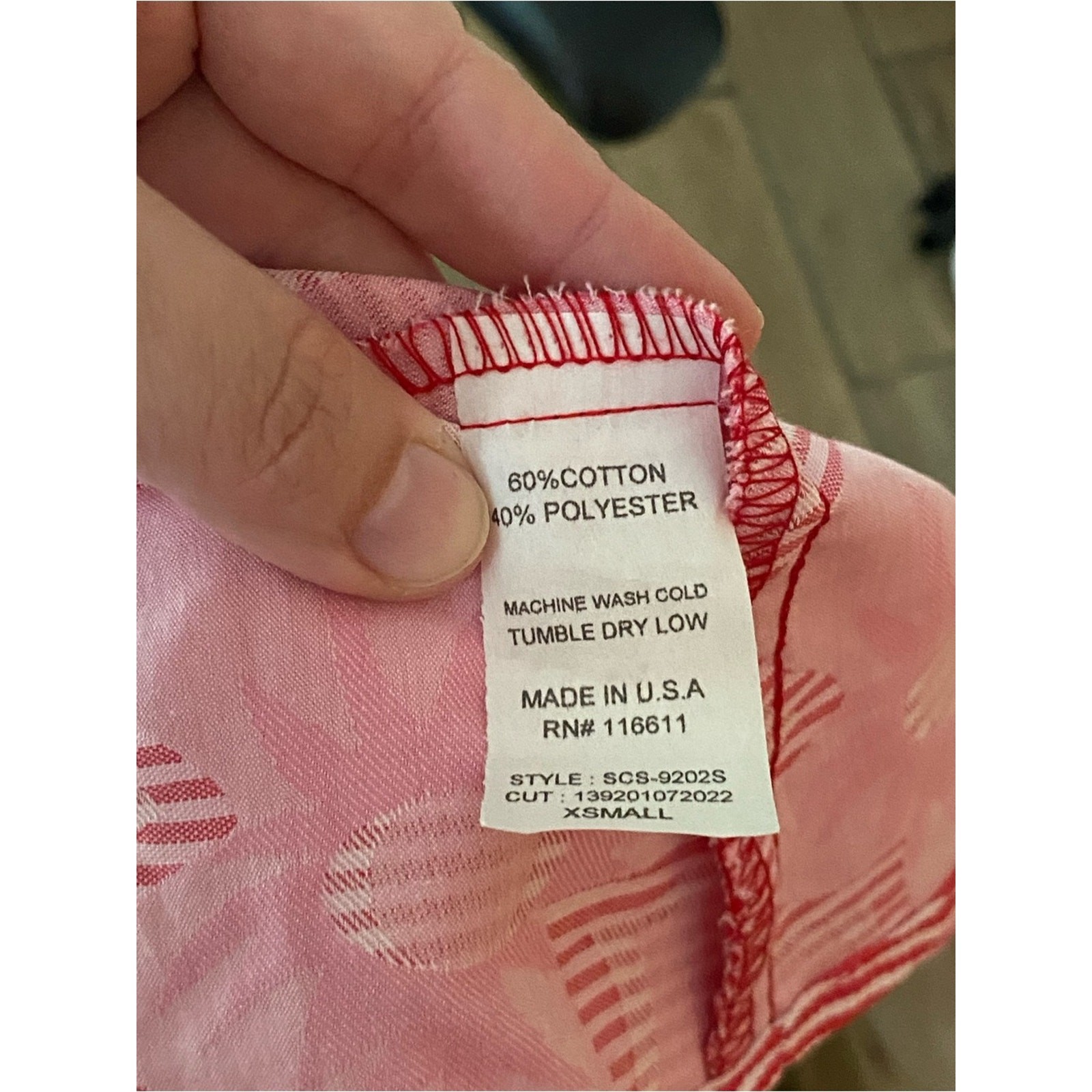 Self Contrast pink striped floral cotton blend stretch waist midi skirt size XS