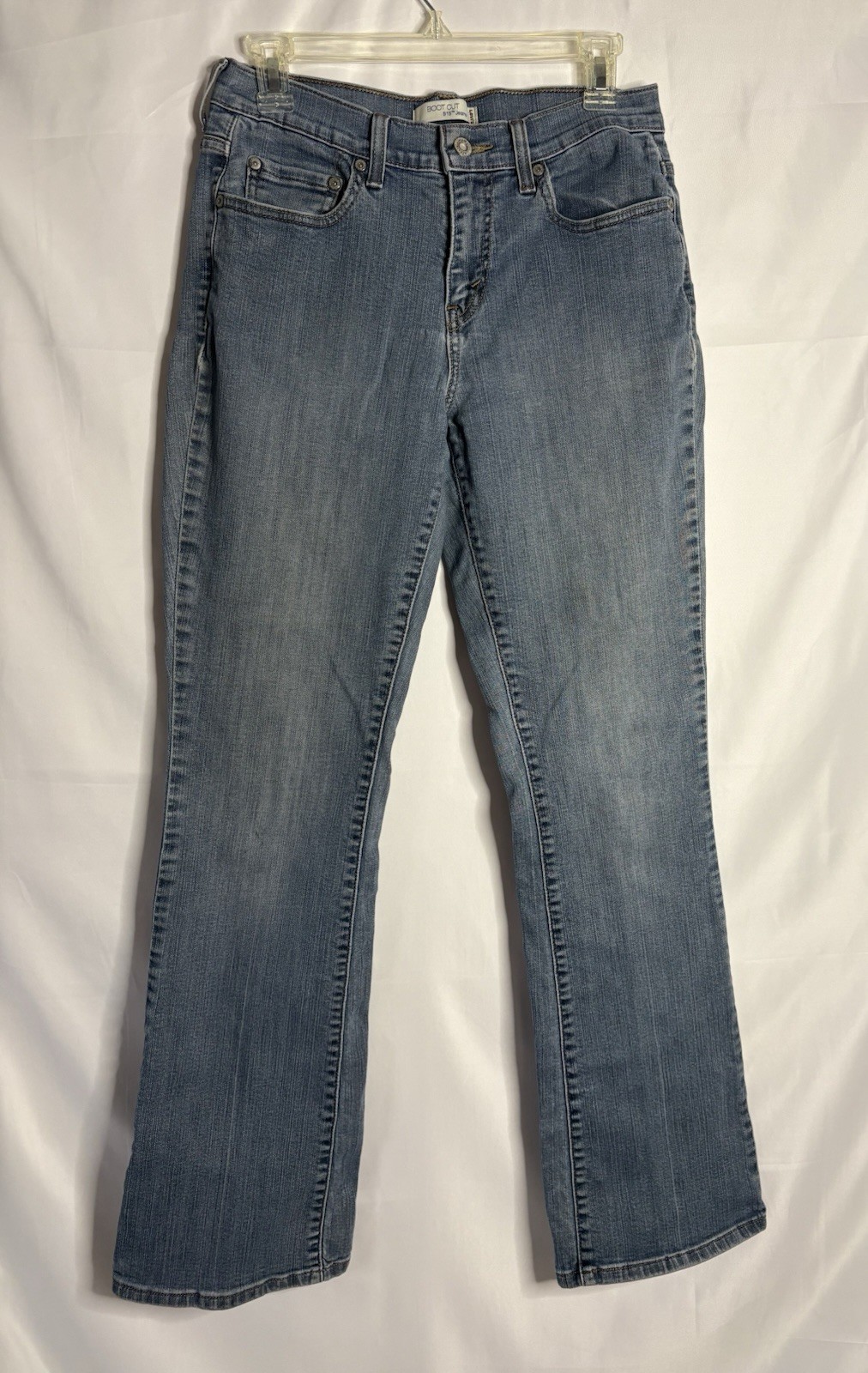 Levi’s Women’s Blue Light Wash Bootcut Jeans Mid Rise 5-Pocket Denim Size 10