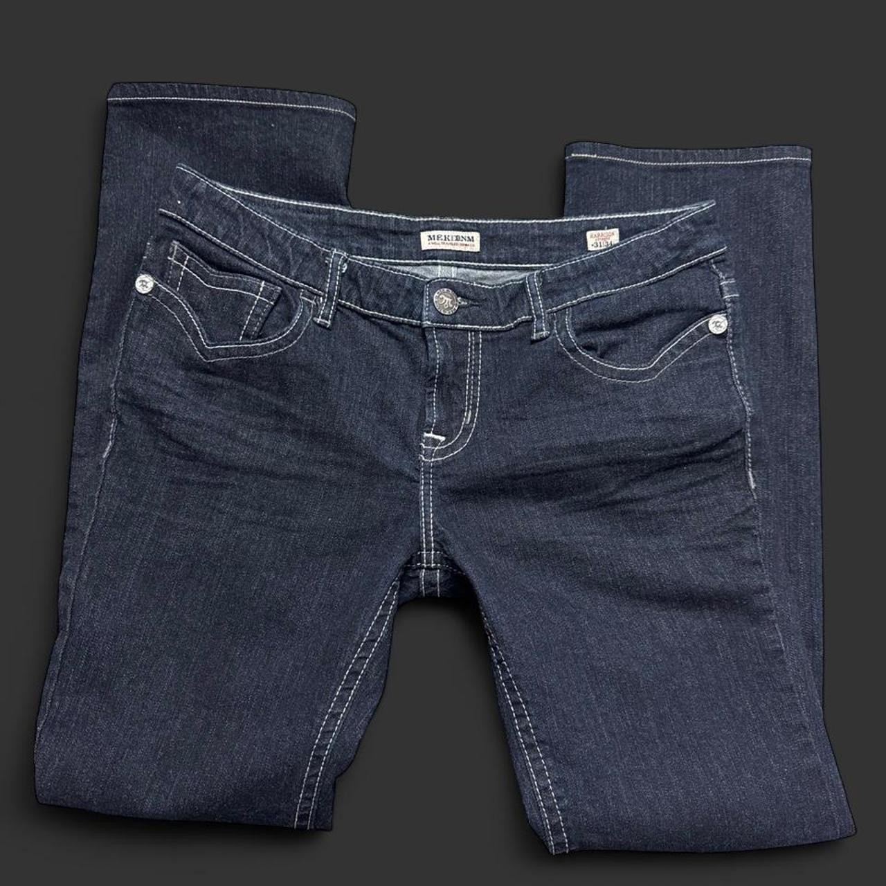 MEK Denim High Rise Dark Wash Women’s Jeans 34×29
