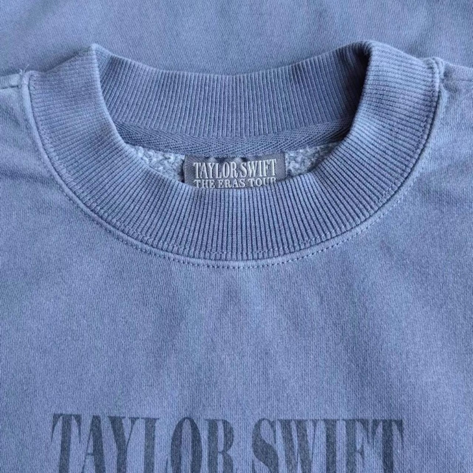 NWOT Taylor Swift Eras Tour 2023 2024 Blue Crewneck Official Merch